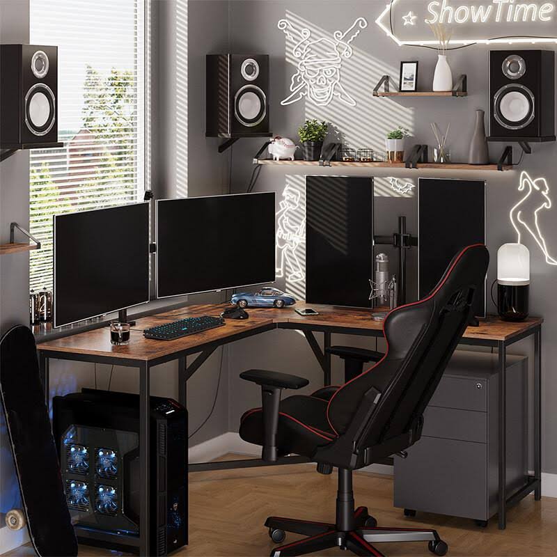 L-Shaped Computer Desk E76546
