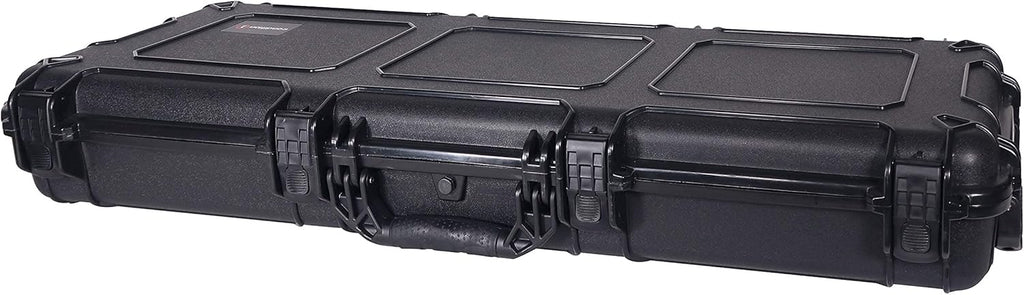 Black Tactical Rifle Case with Foam A1095
