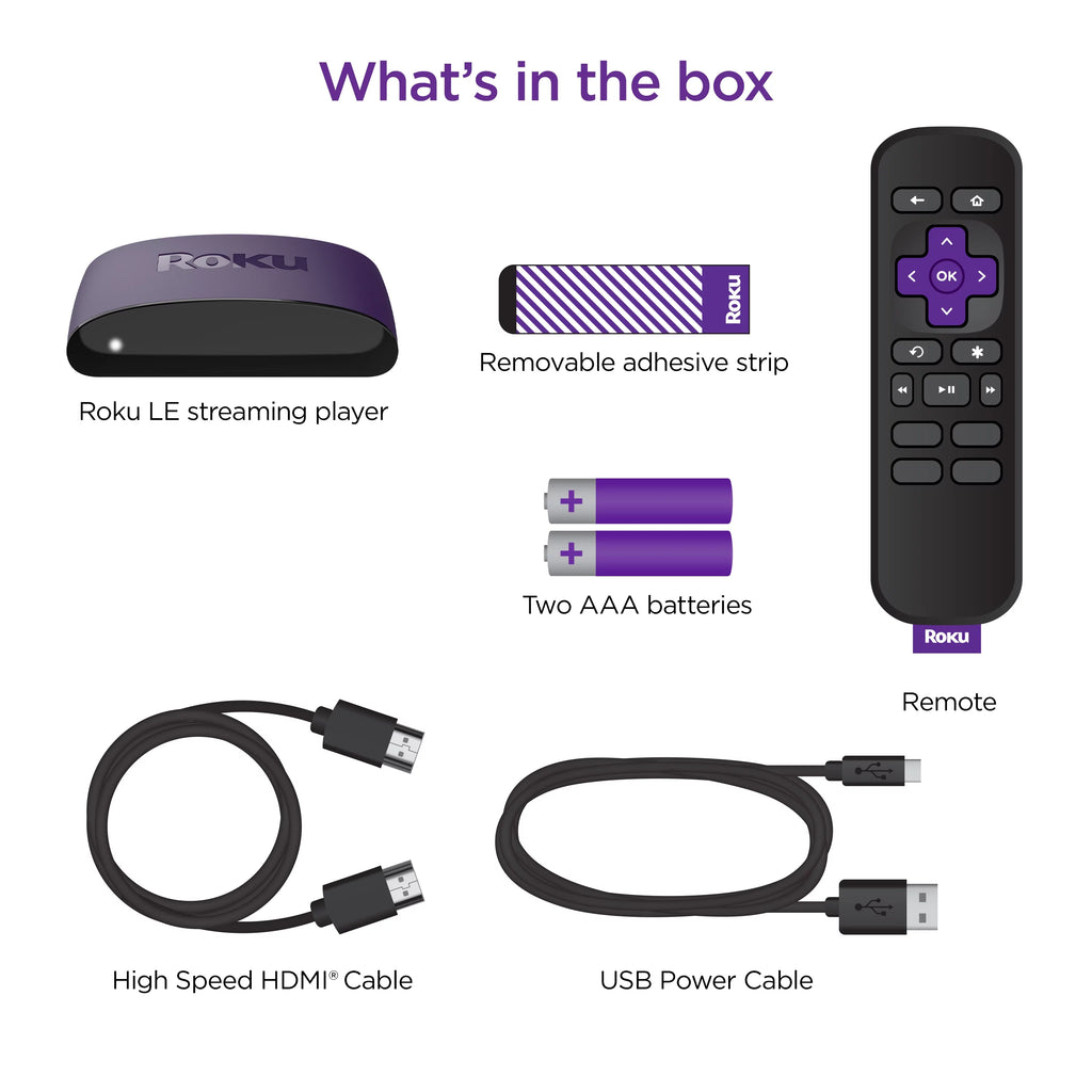 HD Streaming Media Player with HDMI Cable and Remote P83028