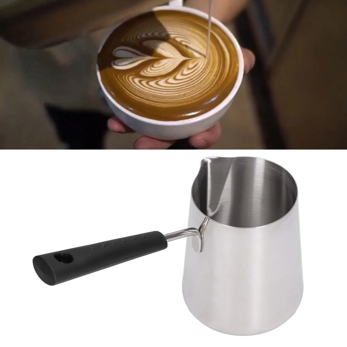 600ml Stainless Steel Turkish Coffee Pot O23562