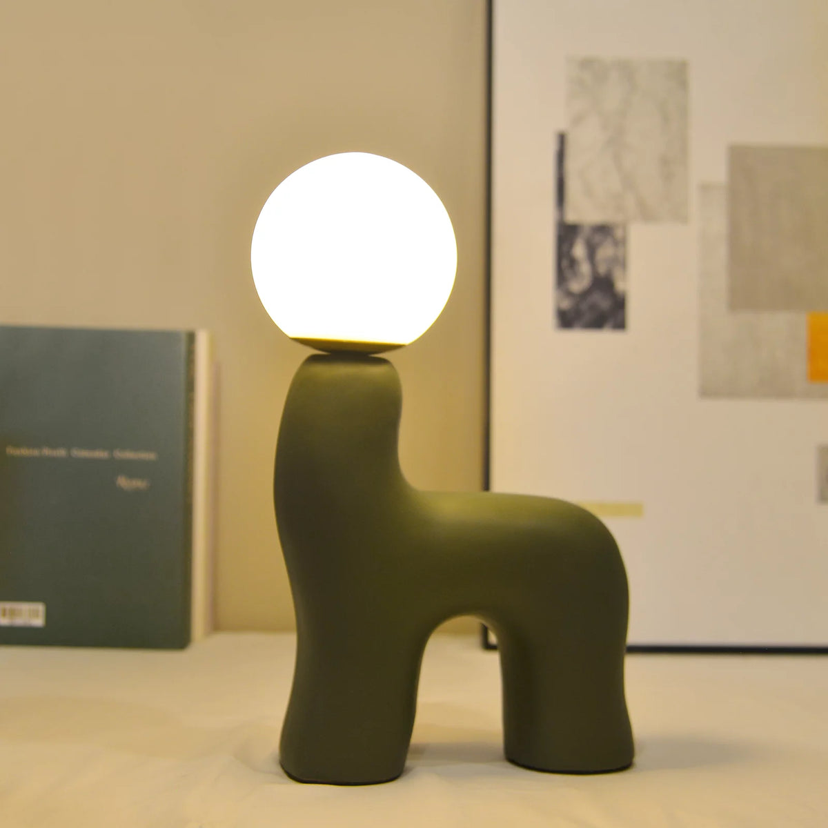 Nordic Bedside Table Lamp with Led Bulbs P855