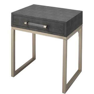 Sled End Table with Storage P262