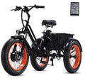 Electric Tricycle with 500W Motor, 20"x4.0" Fat Tire, 48V15Ah Battery S76876