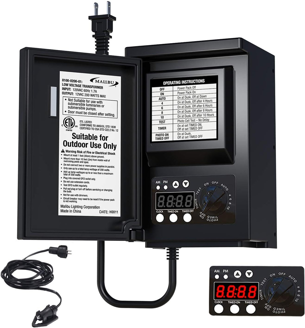 200 Watt Low Voltage Transformer F588