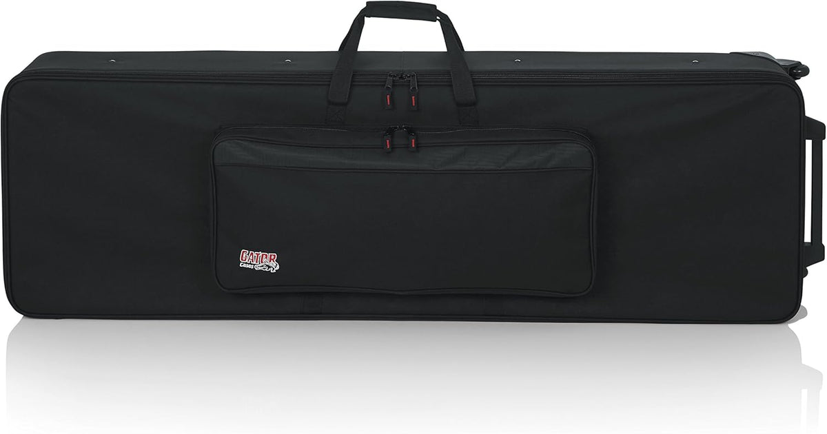 Lightweight Rolling Keyboard Case for 88 Note Keyboards and Electric Pianos E6761