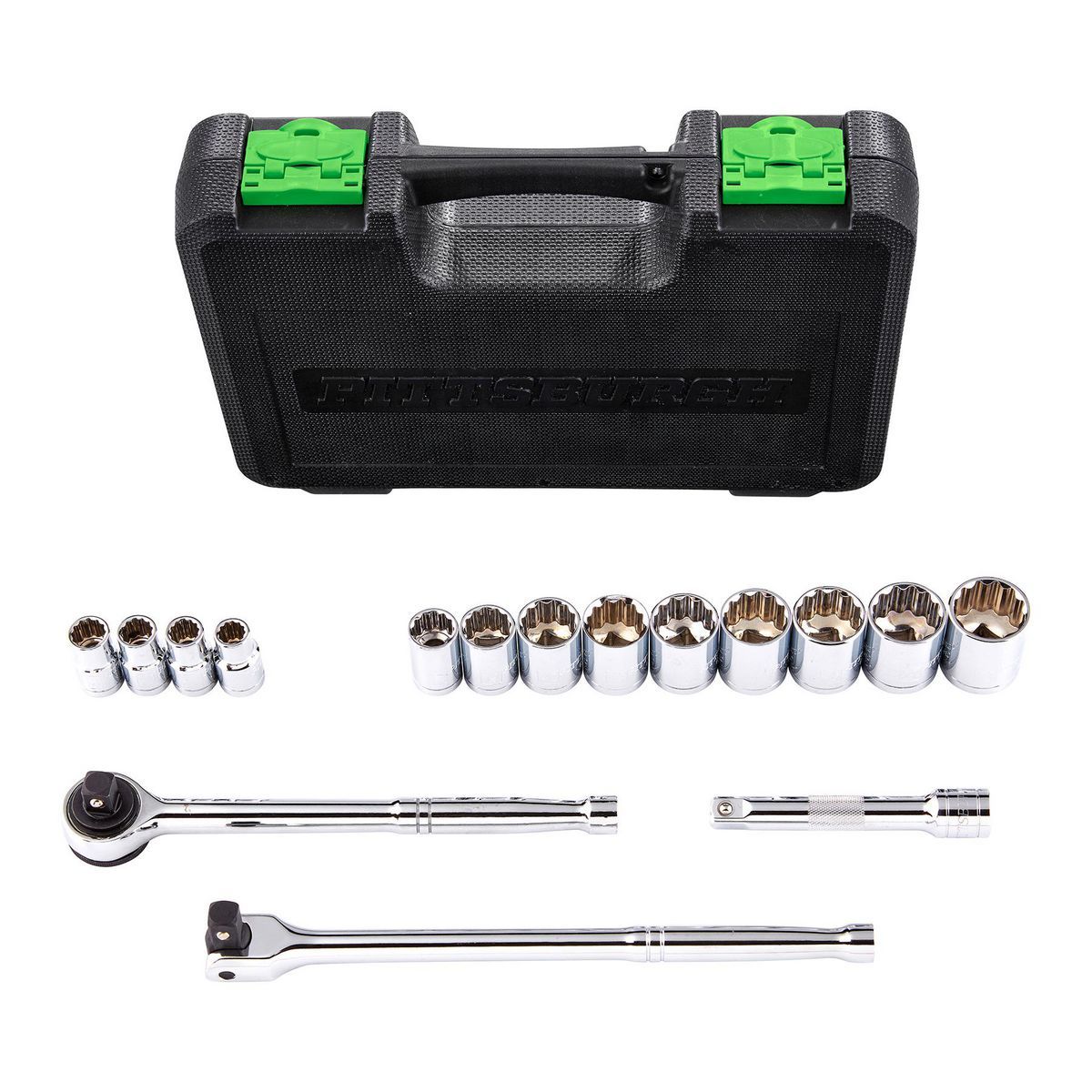 1/2 in. Drive Metric Socket Set, 16-Piece Y21859