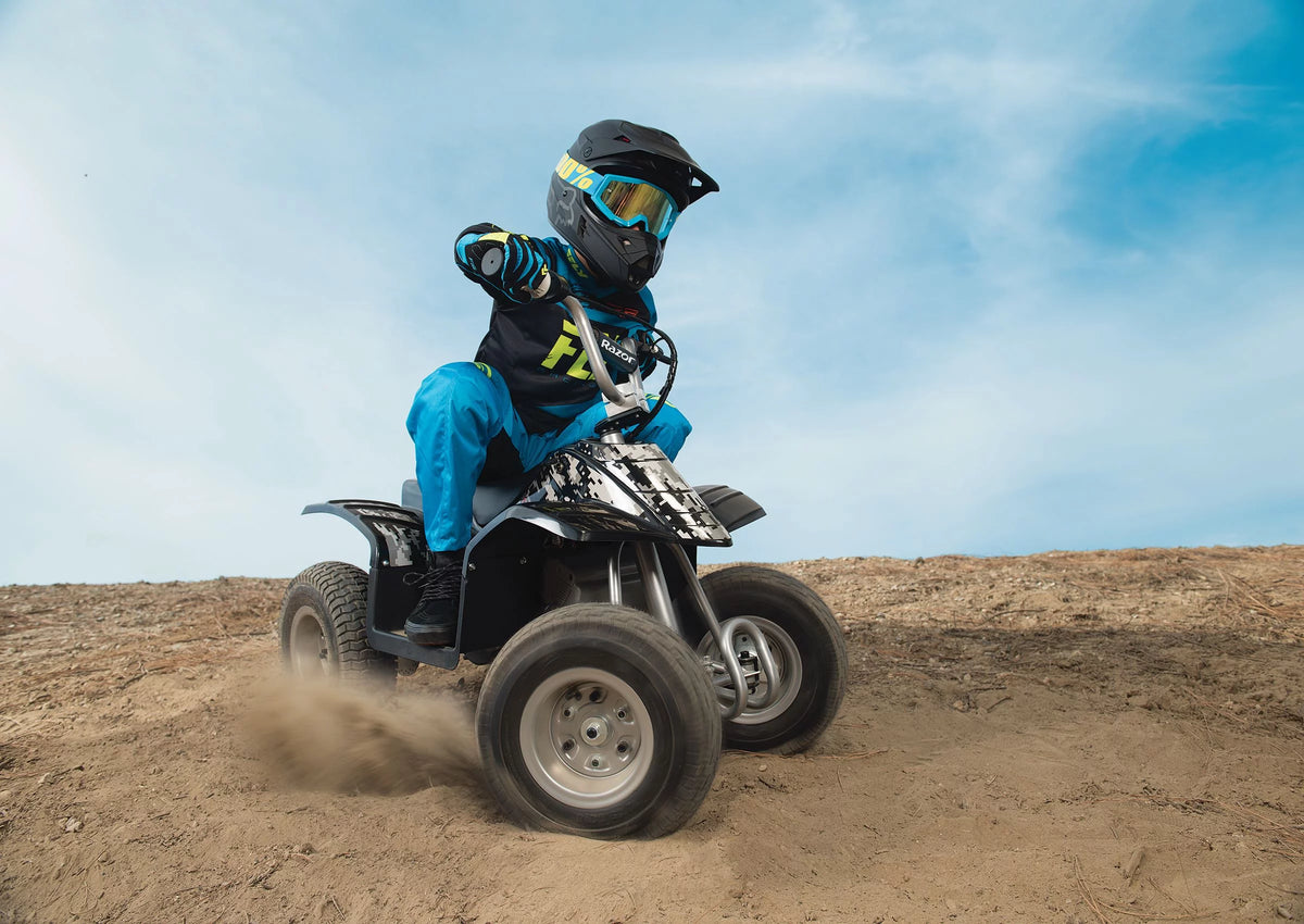 24V Powered Ride-on Electric 4-Wheeler Q5765