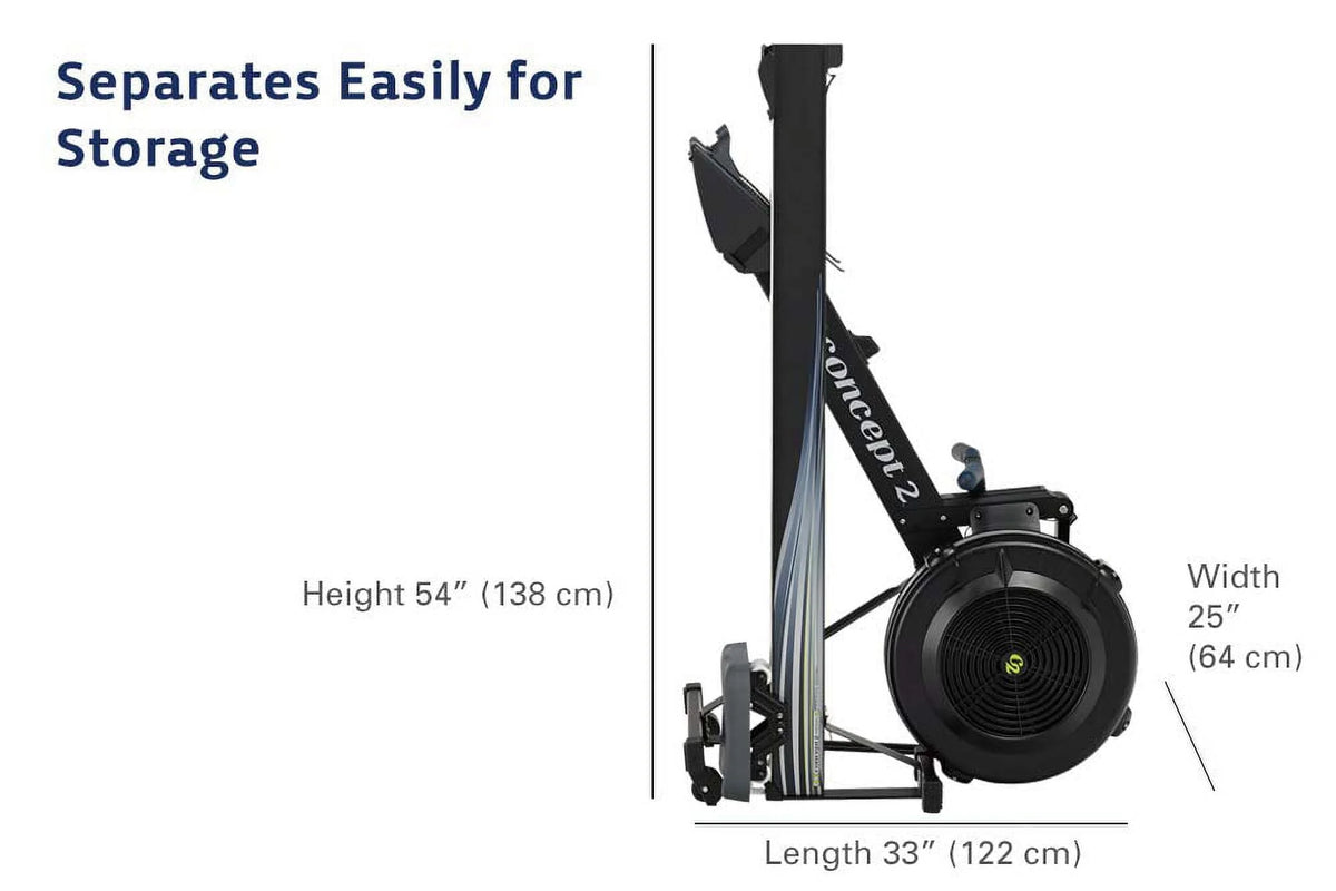 Black Indoor Rower with PM5 Y3241