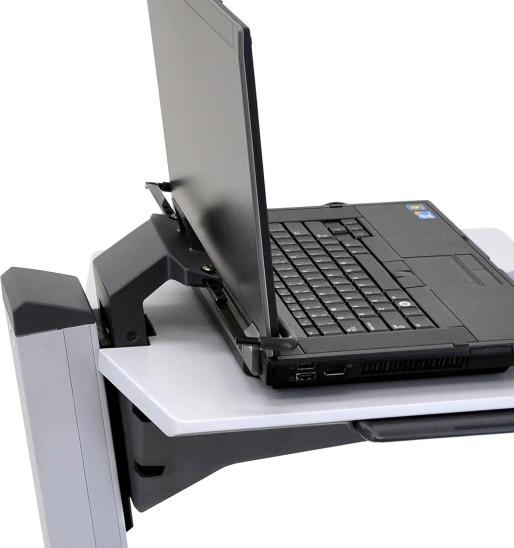 Rolling Computer Cart, Mobile Standing Desk Workstation Z7838