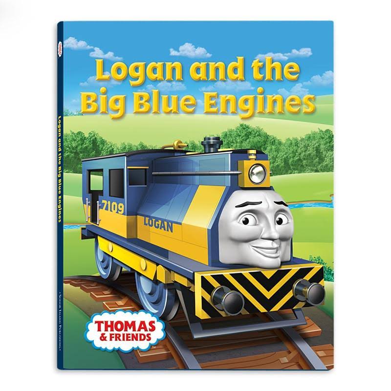 Wooden Railway Logan and The Big Blue Engines Set X320949