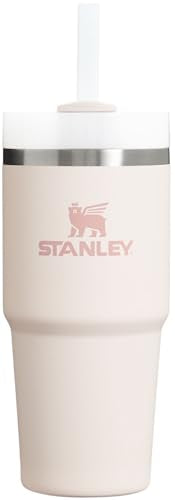 40 oz Insulated Stainless Steel Tumbler with Handle & Straw H104574