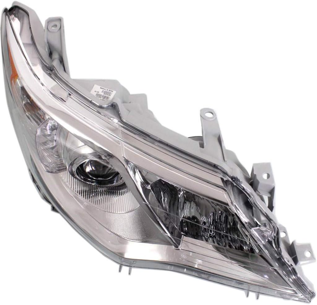 Passenger Side Halogen Headlight Assembly for 2012 2013 2014 Toyota Camry W55994