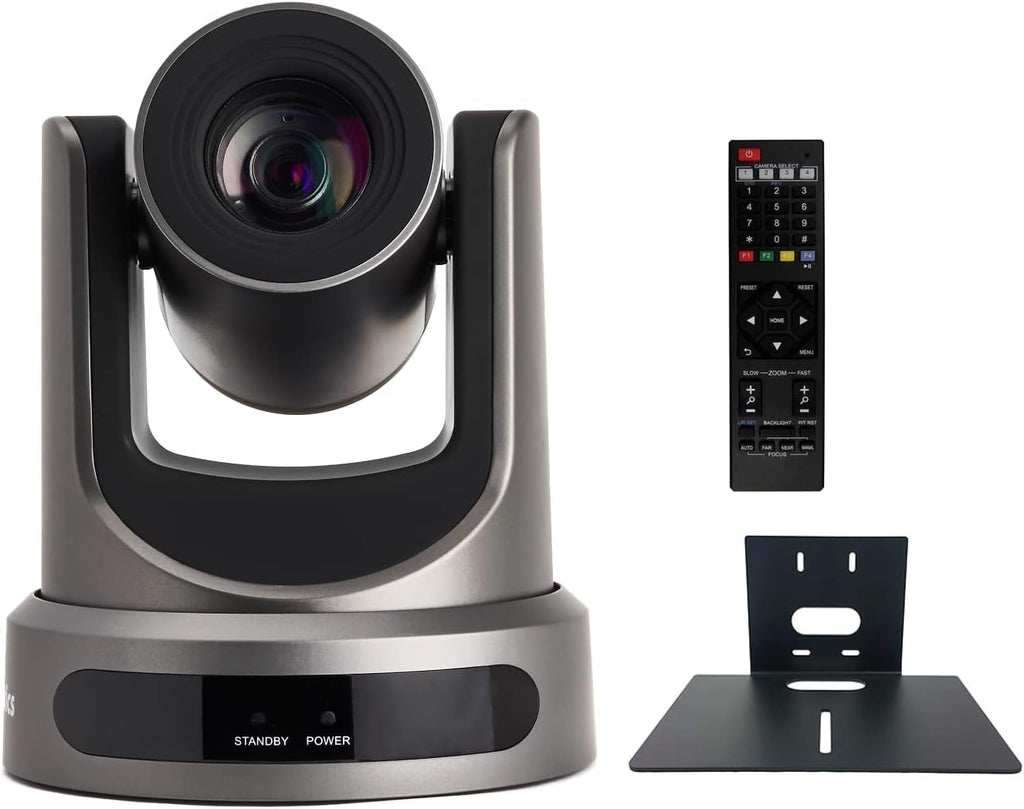 Gray Live Streaming Broadcast Camera with Large Wall Mount X266