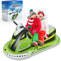 Heavy Duty Inflatable Snow Sled with Reinforced Handles and Drawstring S2962