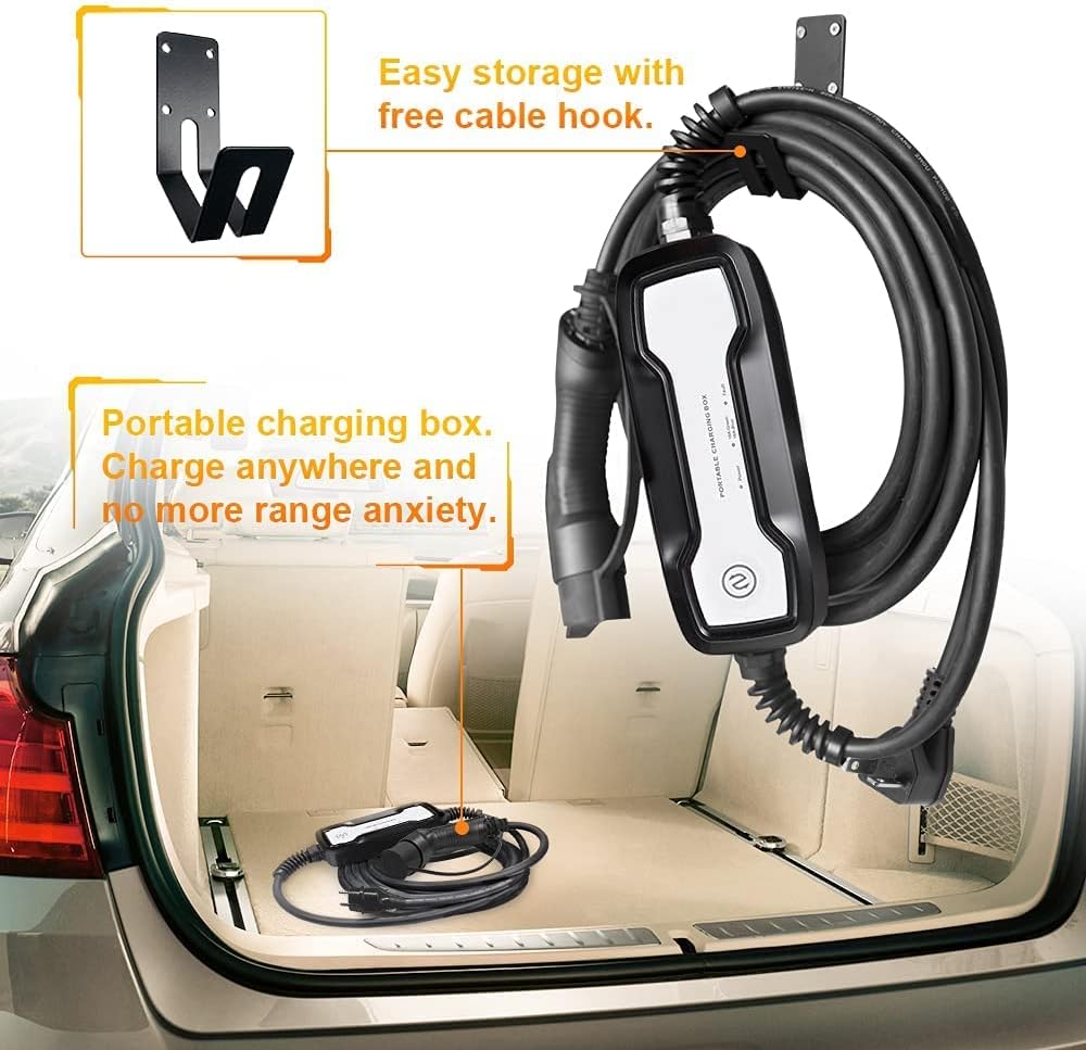 Level 1 10/16A Current Switchable Electric Car Charger M54665