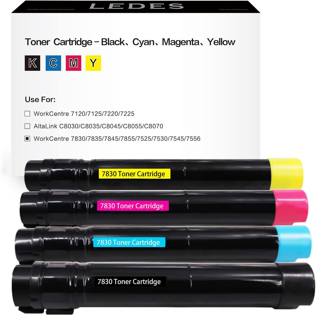 Compatible Toner Cartridge Replacement 1 Black 1 Cyan 1 Magenta 1 Yellow E557628