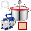 1.5 Gallon Stainless Steel Vacuum Chamber Kit with 2.5 CFM Vacuum Pump B69299