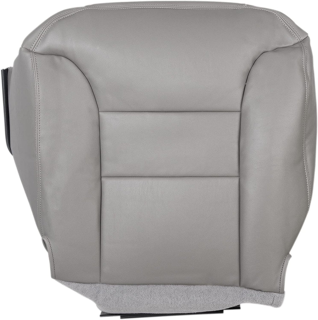 Gray Leather Front Driver Side Seat Cover Pack of 2 Z42996