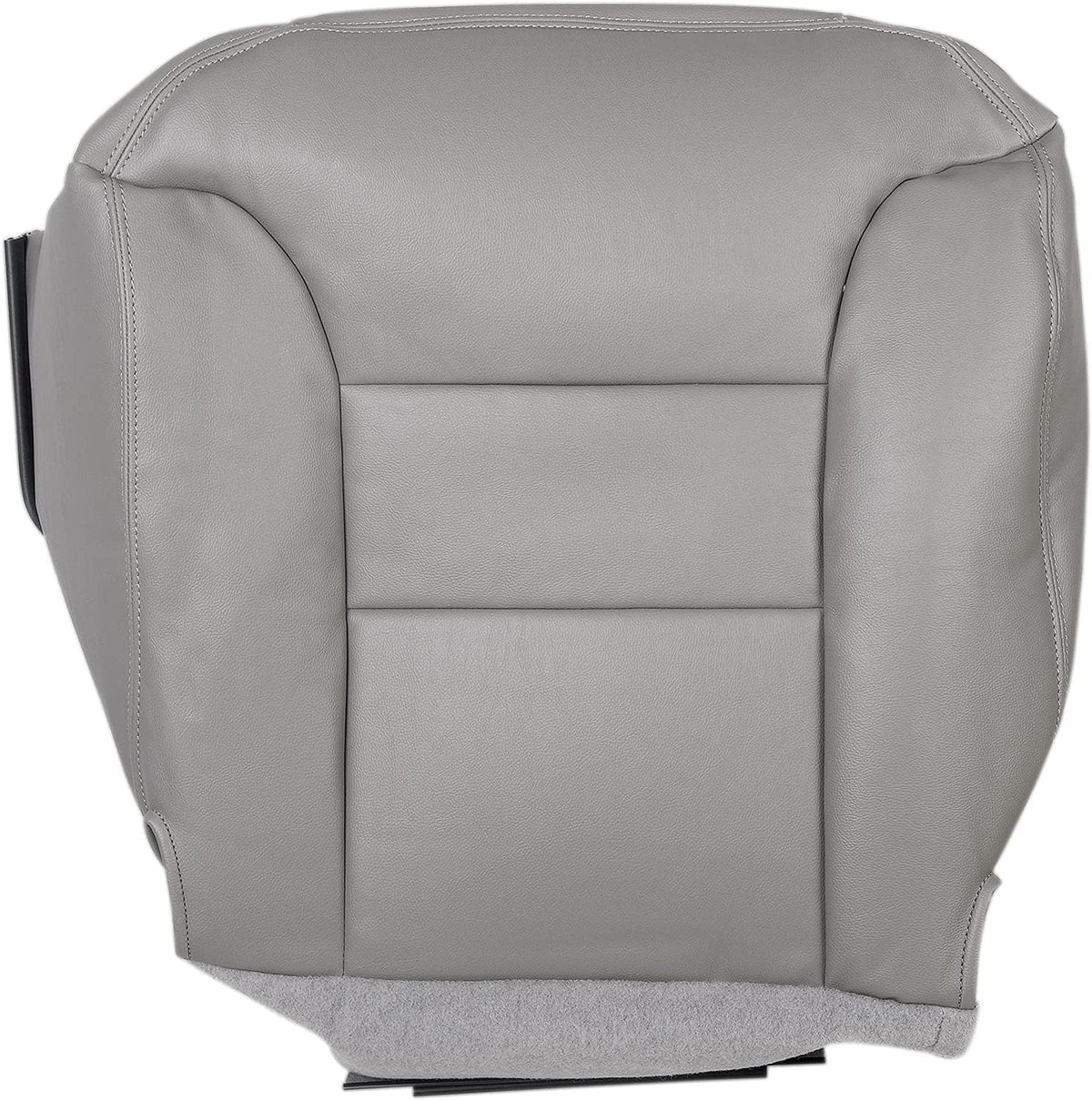 Gray Leather Front Driver Side Seat Cover Pack of 2 Z42996