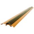 Oak Aluminum Threshold with Vinyl Seal D459