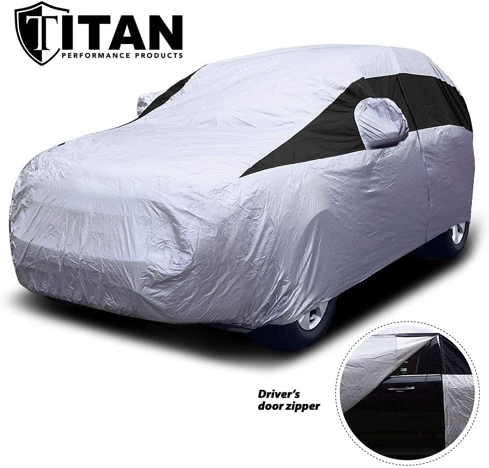 Lightweight Poly 210T Car Cover for Large Sedans O107497