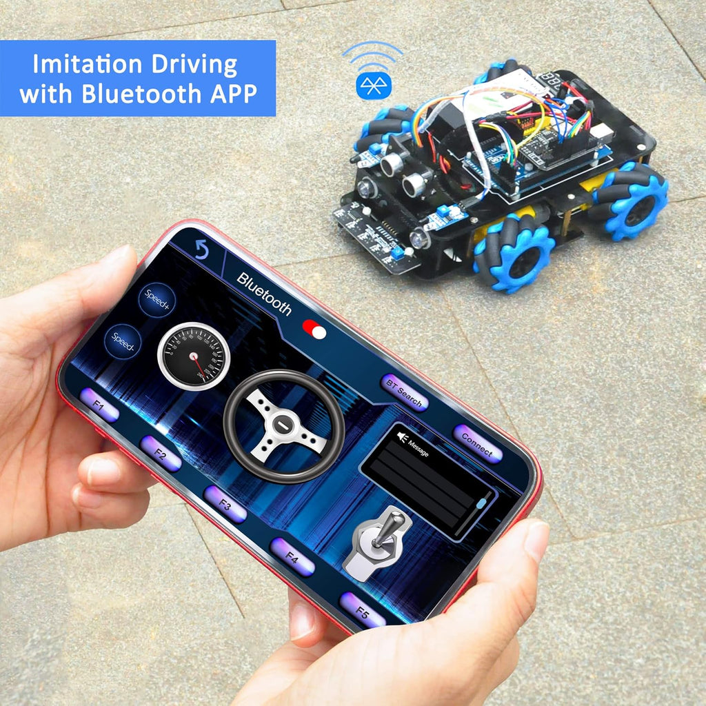 Omnidirectional Mecanum Wheels Robot Car Kit S609