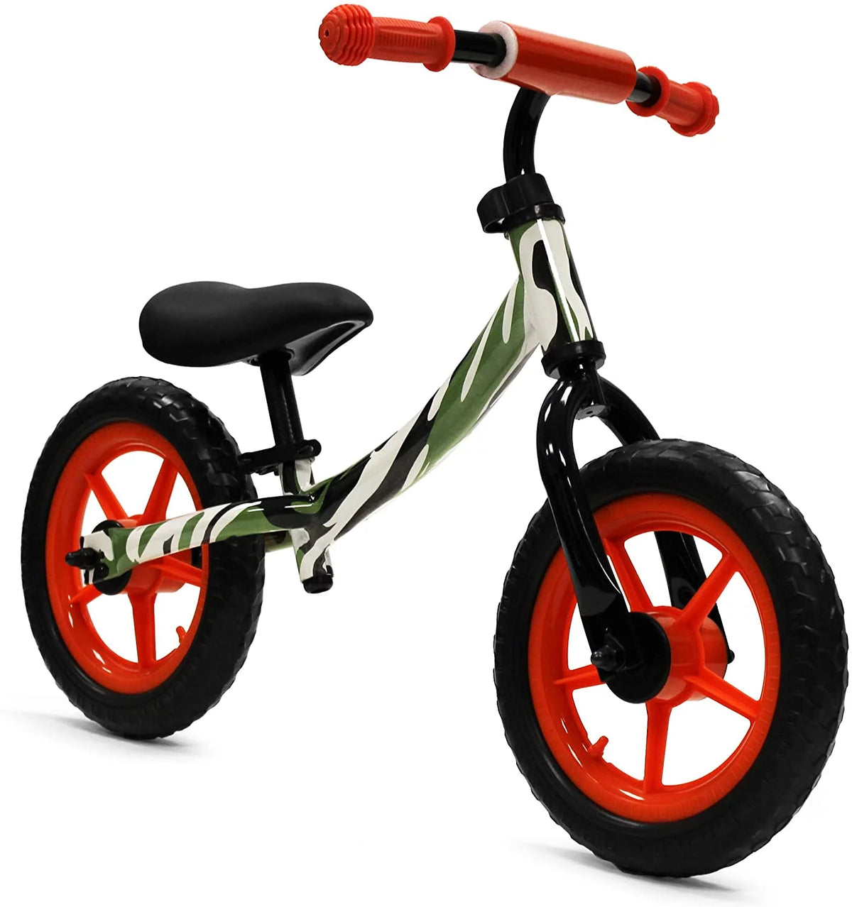 Camo Orange Balance Bike G120