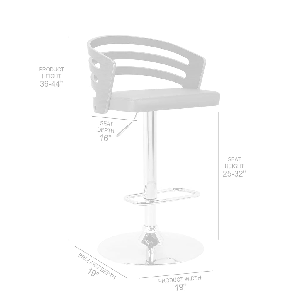 Cream Leather Swivel Barstool P7181