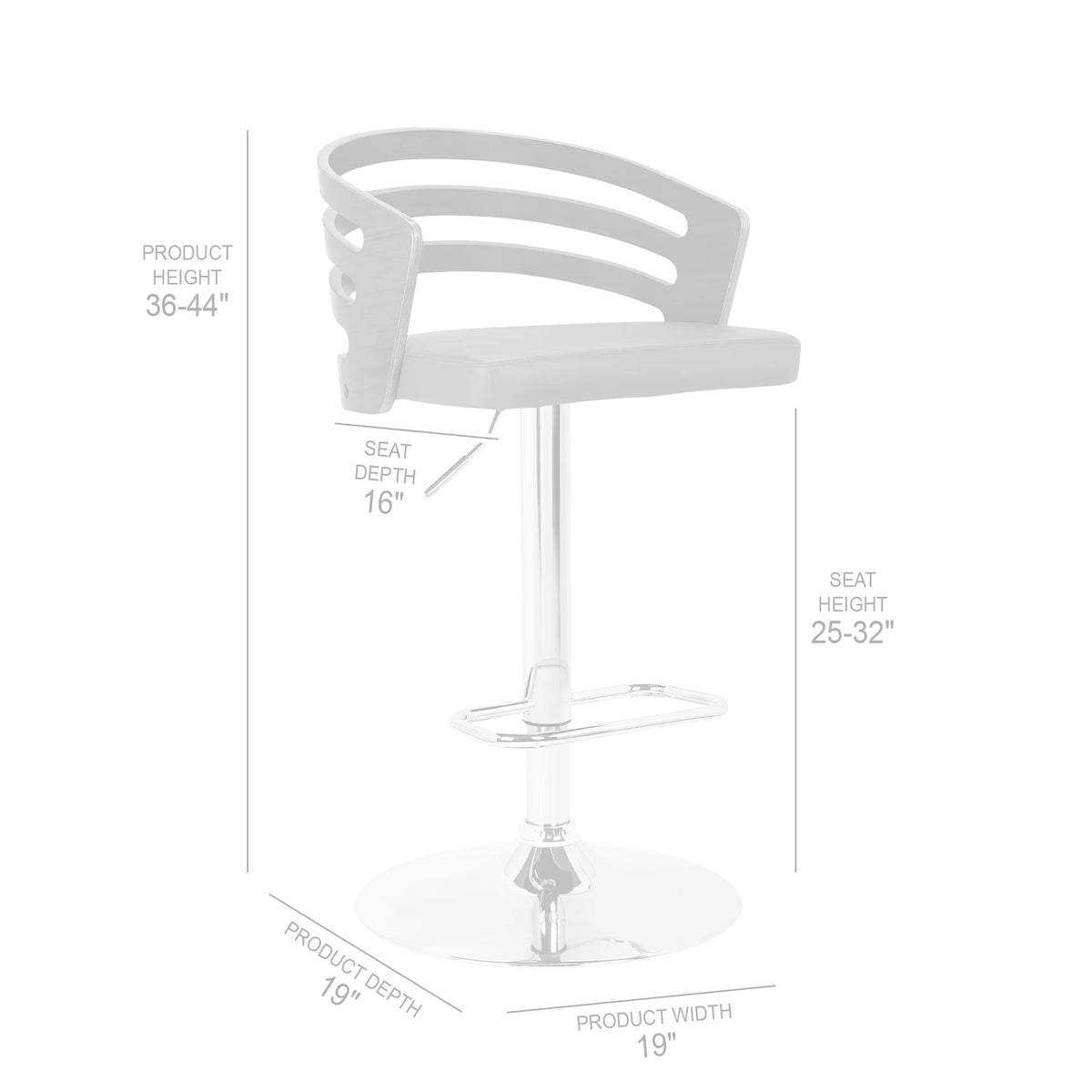 Cream Leather Swivel Barstool P7181