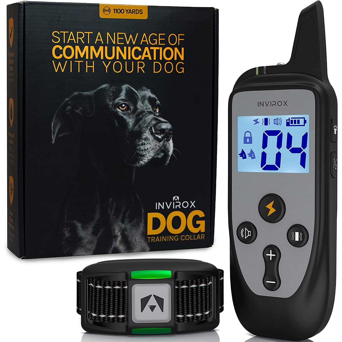 Dog Shock Collar 123 Levels Dog Training Collar P170
