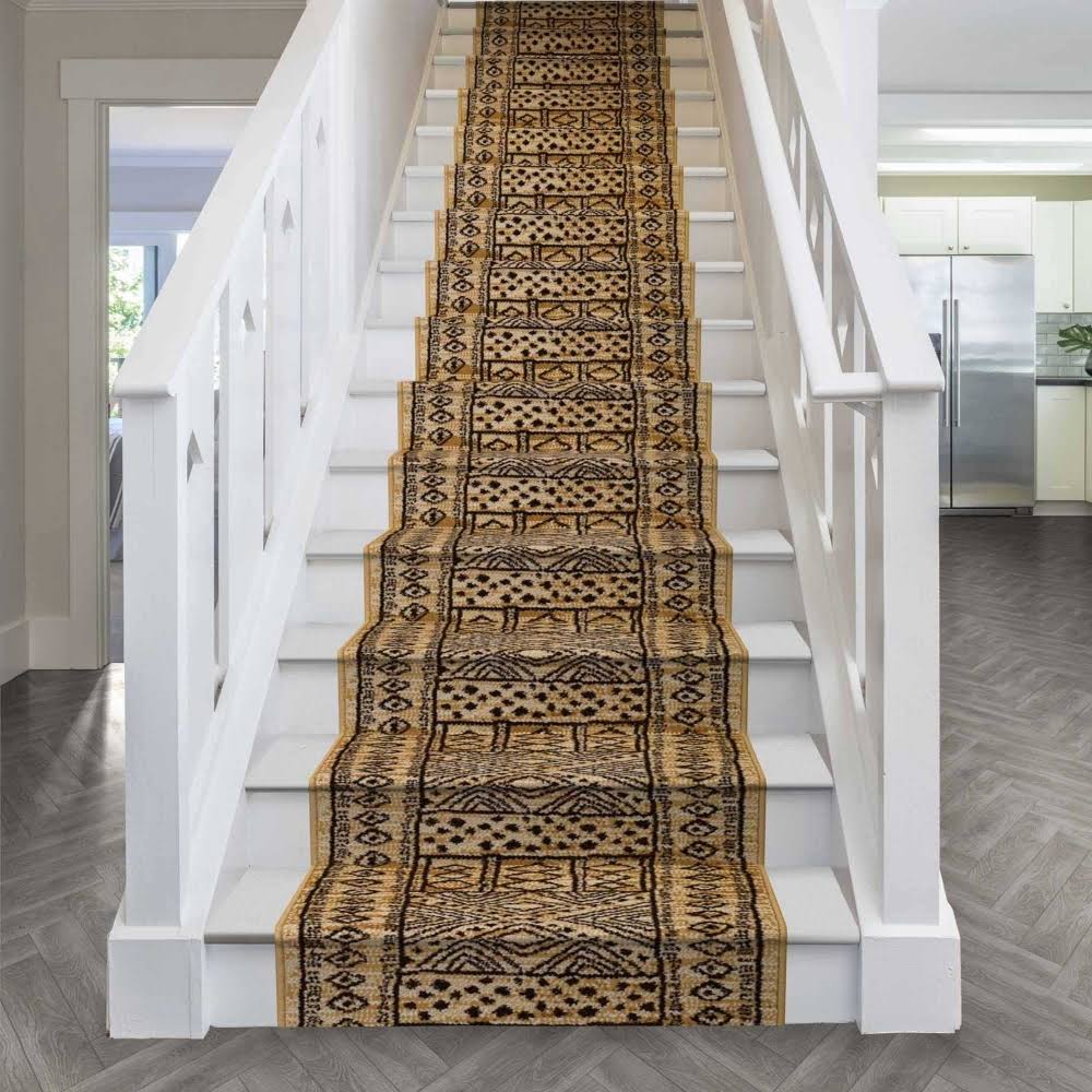 Afrikans Berber Stair Carpet Runner 17 foot H822870