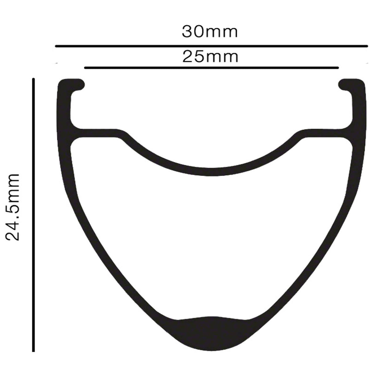 700 Disc Black Rim N159096