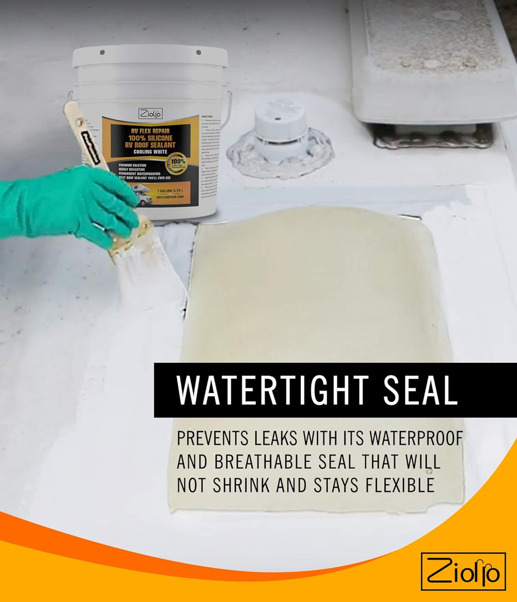 RV Flex Repair Tape Kit with Butyl Sealant Y755