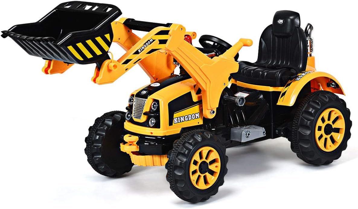 12V Battery Powered Kids Ride On Excavator L98883