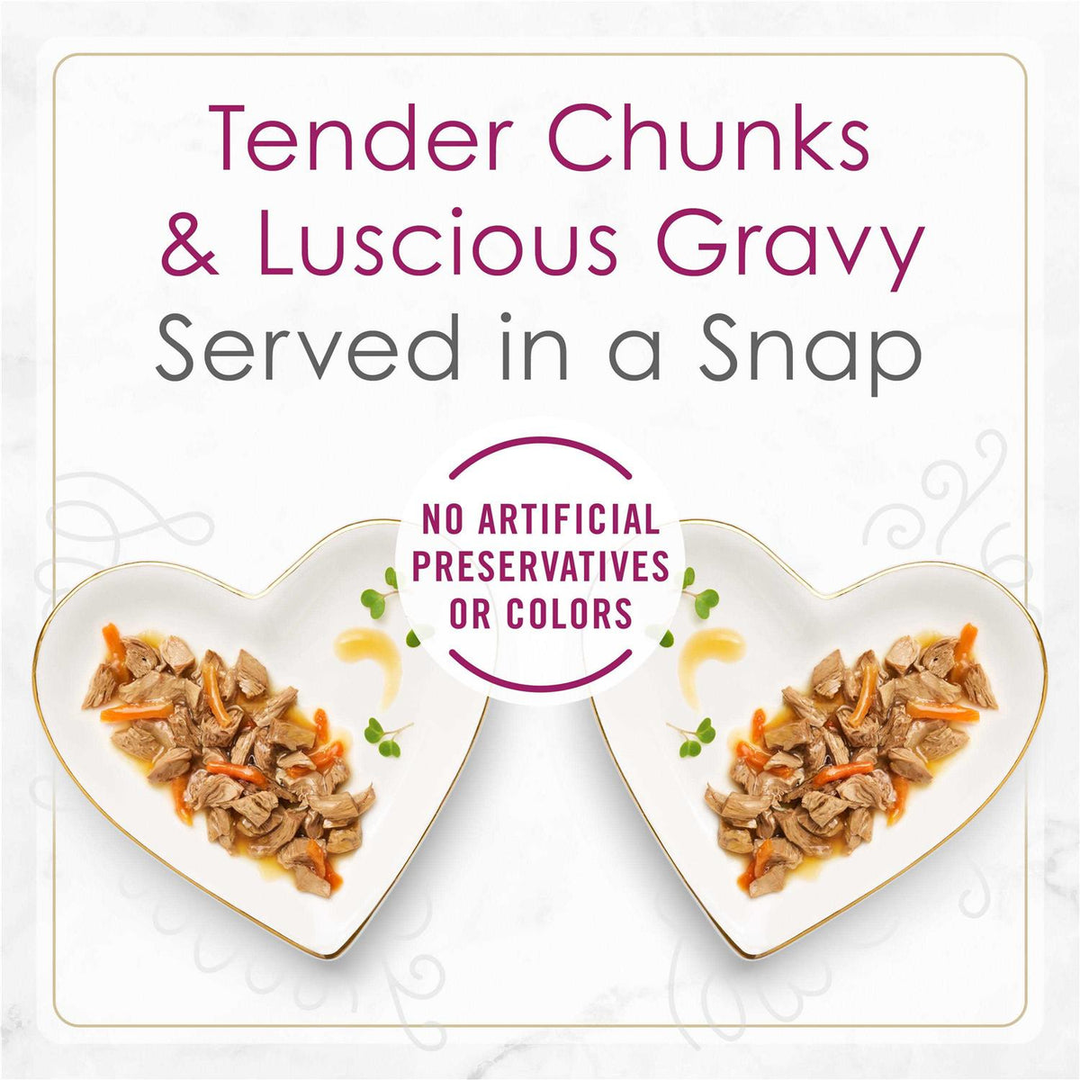 Wet Cat Food Tender Beef with Carrots W947