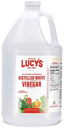 Natural Distilled White Vinegar, 1 Gallon (128 oz) - 5% Acidity G121