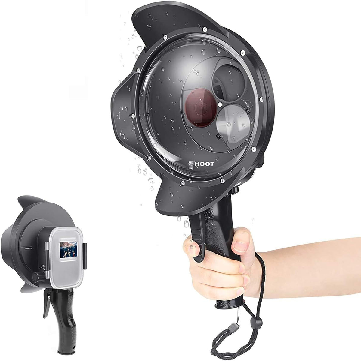 Aluminium Alloy Underwater Video Light Stabilizer Tray Q211289