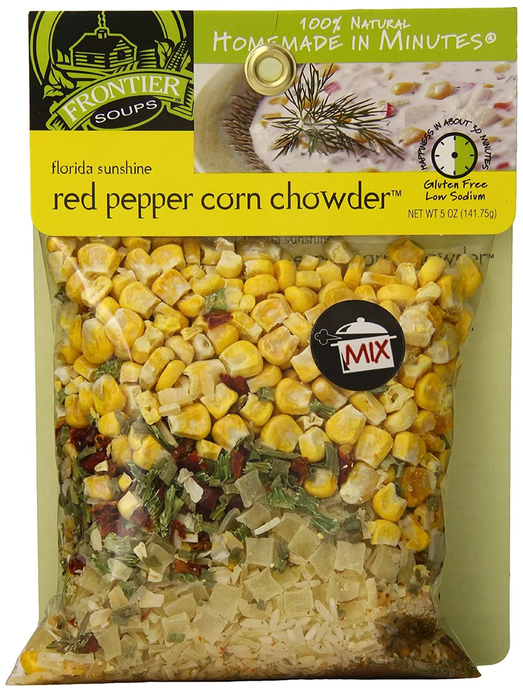 Red Pepper Corn Chowder, 5 oz. Bags (Pack of 4) J4949
