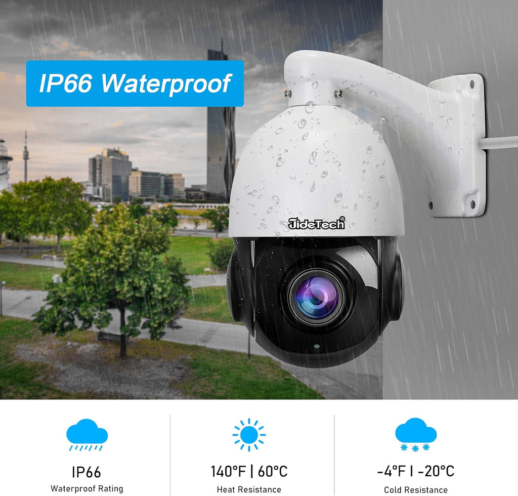 5MP PTZ POE Outdoor IP Security Dome Camera with 20X Optical Zoom N53564