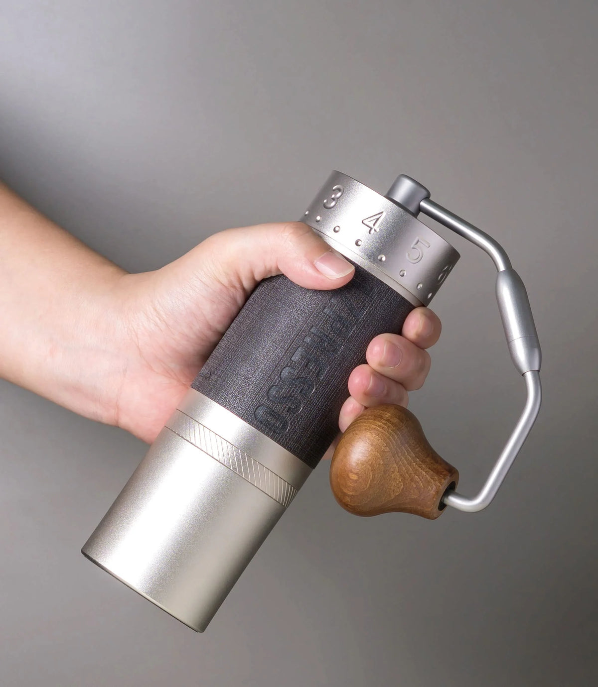 Silver Manual Coffee Bean Grinder M385003