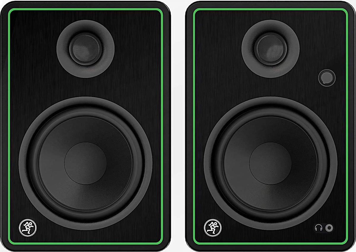 Audio Interface with Studio Monitors and Cables I511