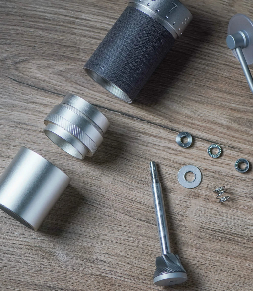 Silver Manual Coffee Bean Grinder M385003
