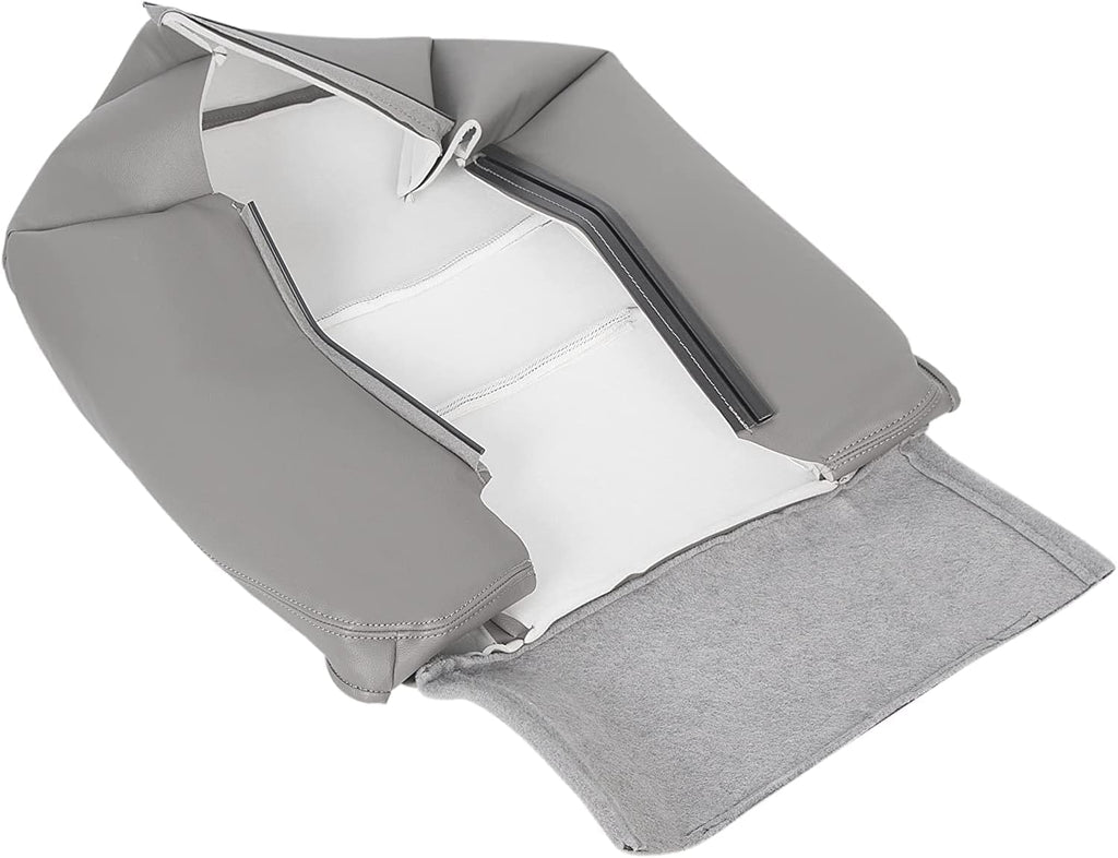 Gray Leather Front Driver Side Seat Cover Pack of 2 Z42996