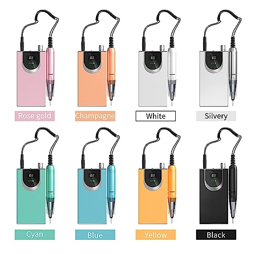 Portable Cordless Rechargeable Electric Nail Drill Machine B60440