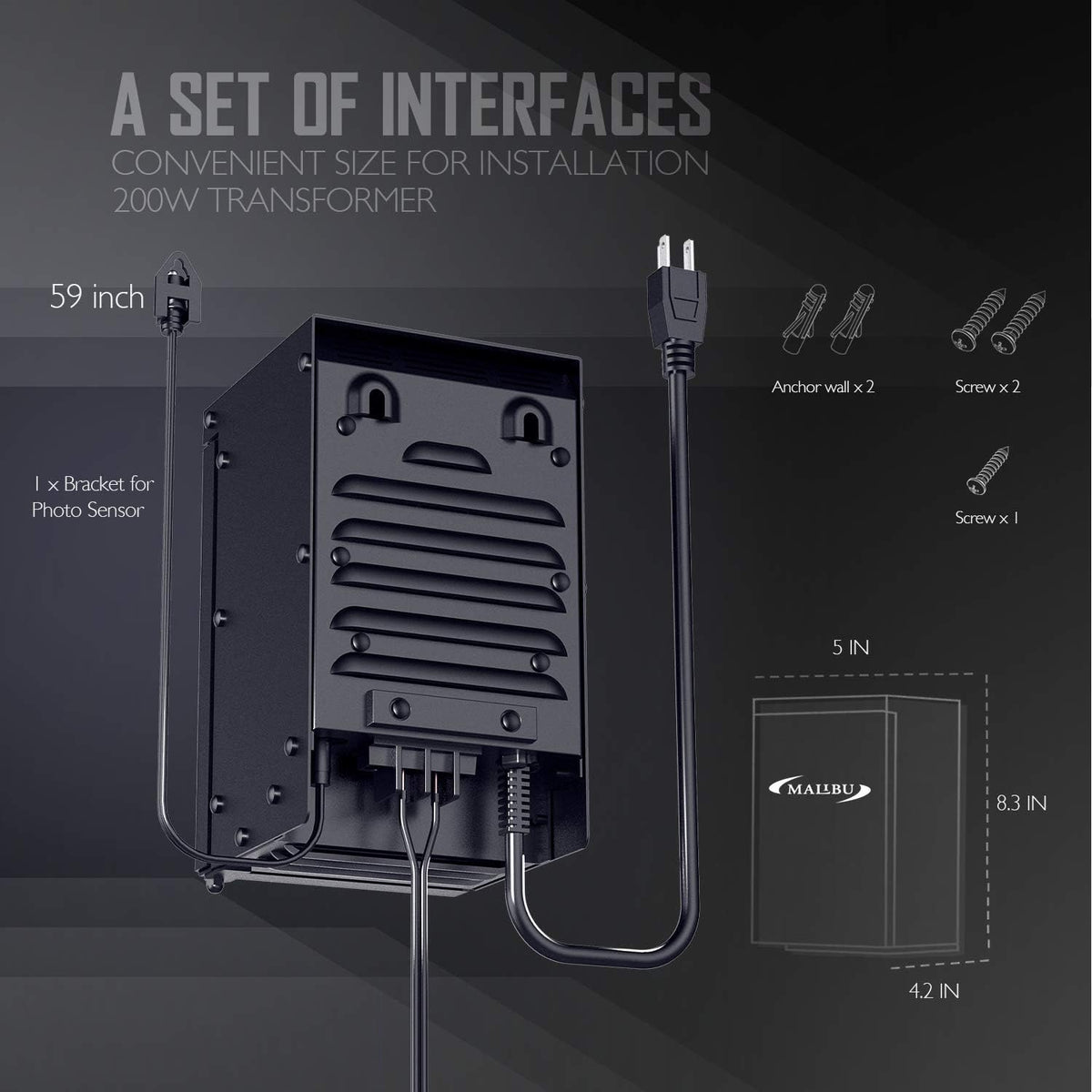200 Watt Low Voltage Transformer F588