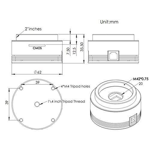 USB 3.0 Color Astronomy Camera I9535
