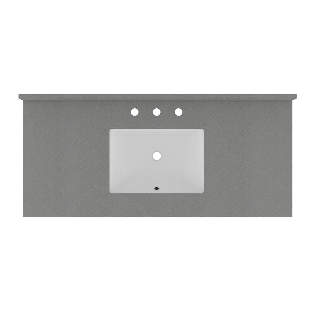 48x22 Quartz Vanity Top with Backsplash N2144