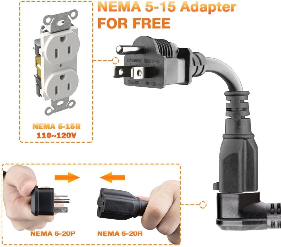 Level 1 10/16A Current Switchable Electric Car Charger M54665