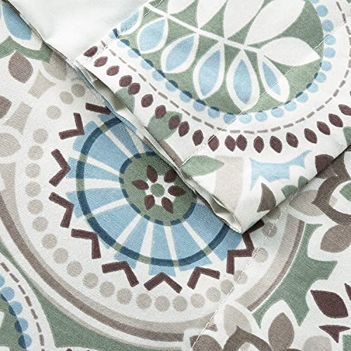 Latte Lined Arched Valance, 50 by 17-Inch B7253