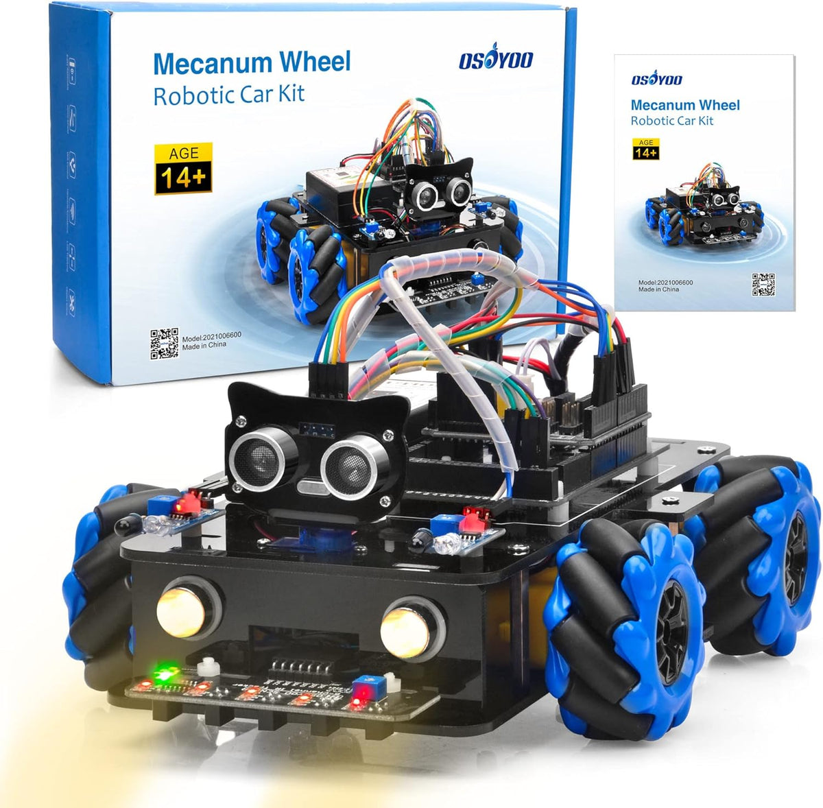 Omnidirectional Mecanum Wheels Robot Car Kit S609